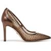 image:imageSam Edelman Womens Hazel Mesh PumpsBronze Metallic Glitz