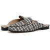 image:imageSam Edelman Womens Linnie Flat MulesBlack Multi Boucle