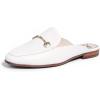 image:imageSam Edelman Womens Linnie Flat MulesBright White Leather