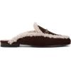 image:imageSam Edelman Womens Linnie Flat MulesCafe Noir Shearling