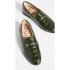 image:imageSam Edelman Womens Loraine Bit LoaferDeep Emerald Polished Croco
