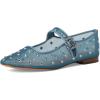 image:imageSam Edelman Womens Yaro Heeled SandalCoastal Blue Glitz Mesh