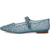 image:imageSam Edelman Womens Yaro Heeled SandalCoastal Blue Glitz Mesh