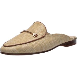 image:imageSam Edelman Womens Linnie Flat MulesBleached Beechwood Woven