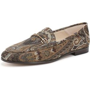image:imageSam Edelman Womens Loraine LoafersOlive Paisley Multi