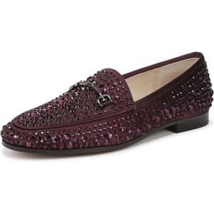 image:imageSam Edelman Womens Loraine LoafersParisian Plum Crystal
