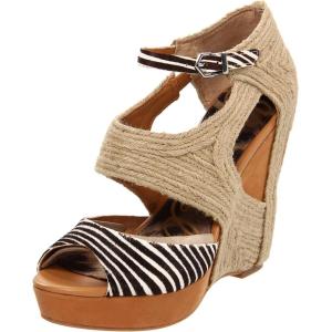 image:imageSam Edelman Womens Yaro Heeled SandalBlackIvory
