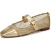 image:imageSam Edelman Womens Miranda Mesh Ballet FlatsAmber Gold