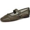 image:imageSam Edelman Womens Miranda Mesh Ballet FlatsOlive Branch