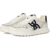 Ivory/Black Crochet